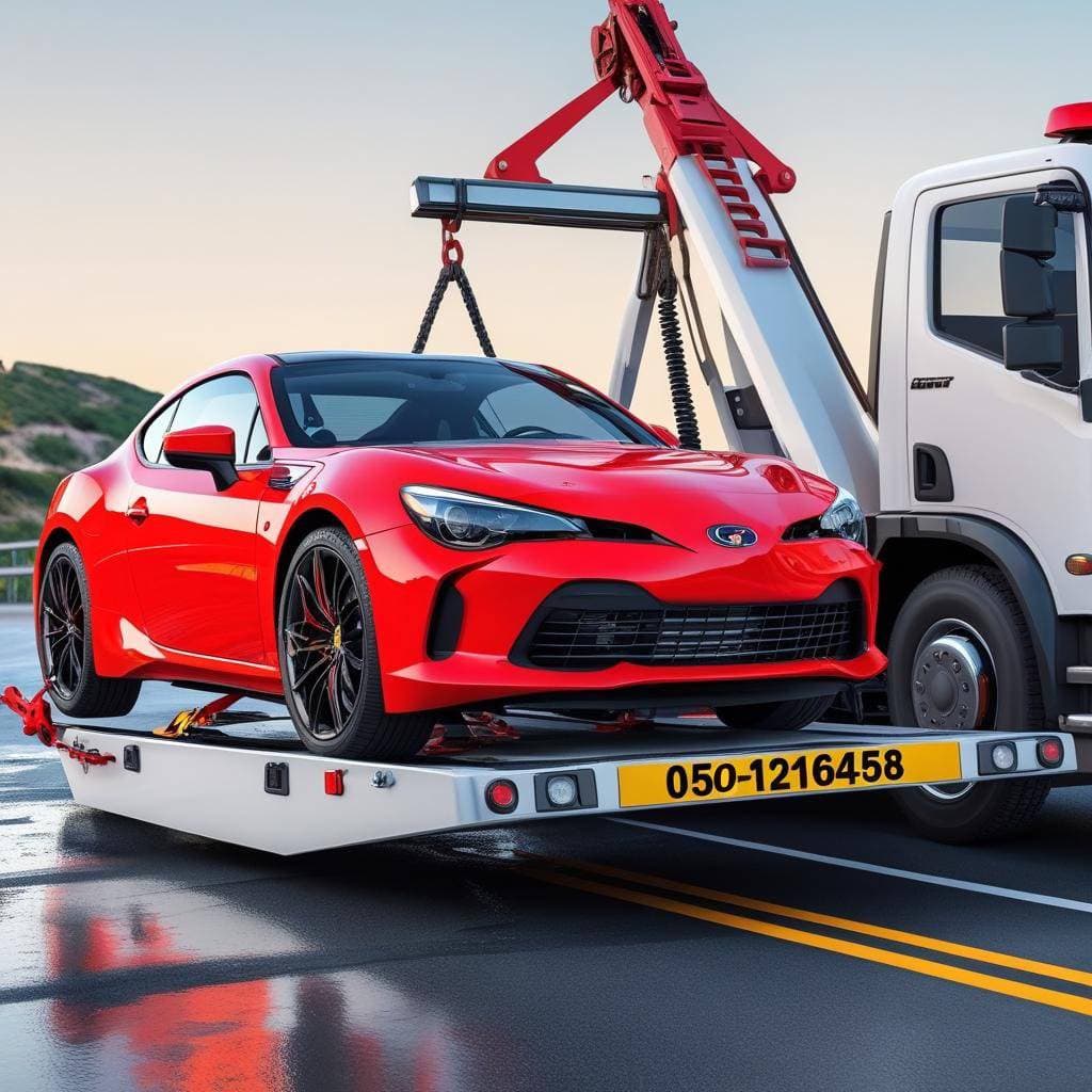 Professional tow trucks and recovery vehicles at our facility